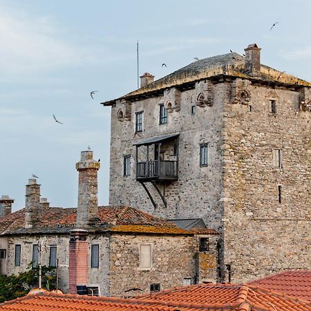 Athos Guest House Pansion Ouranoupoli Exterior foto